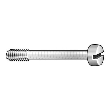 Captive Panel Screw, #8-32 Thrd Sz, 1 in Lg, 7/32 in Thrd Lg, Smooth, Passivated