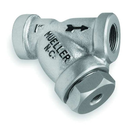Y Strainer, 2" Pipe, FNPT x FNPT, Cast Carbon Steel