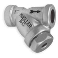 Y Strainer, 1" Pipe, Socket Weld, Cast Carbon Steel