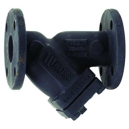 Y Strainer, 4" Pipe, FNPT x FNPT, Cast iron