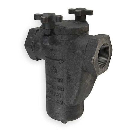 Basket Strainer, 3/4" Pipe, FNPT x FNPT, Cast iron, 200 psi at 150 Degrees F