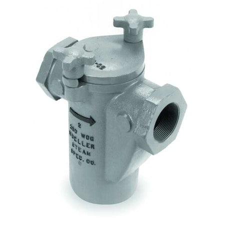 Basket Strainer, 1" Pipe, FNPT x FNPT, Cast Stainless Steel, 275 psi at 100 Degrees F