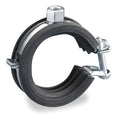 EZ-Riser Cushioned Pipe Clamp,Pipe Size 3-1/2 In