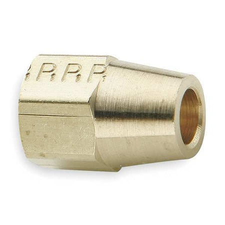 LongNut,Brass,Compression,1/4",PK10