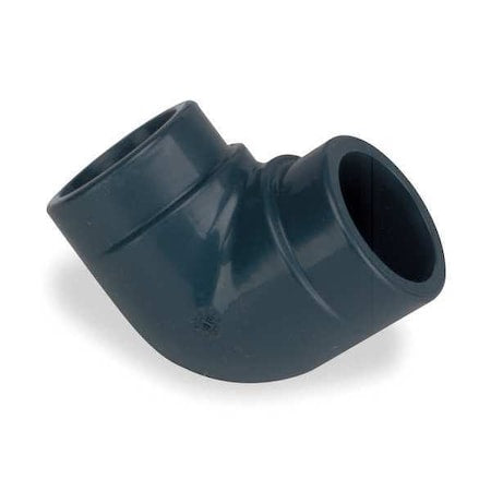 PVC Elbow, 90 Degrees, Socket x Socket, 3 in Pipe Size
