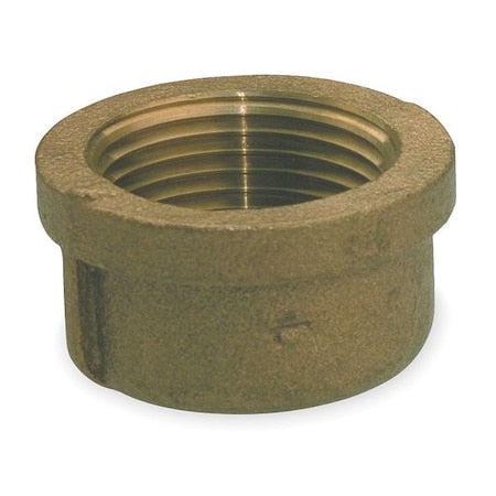 Red Brass Cap, FNPT, 3" Pipe Size