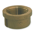 Red Brass Cap, FNPT, 1/2" Pipe Size