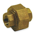 Union Red Brass Union, 2 in Female NPT X 2 in Female NPT