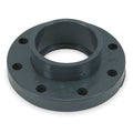 PVC PVC Flange, Socket, 4 in Pipe Size