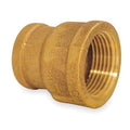 Coupling Brass Coupling, 1 1/4 in Female NPT X 1 in Female NPT
