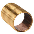 1/8" MNPT Close TBE Red Brass Pipe Nipple Sch 40