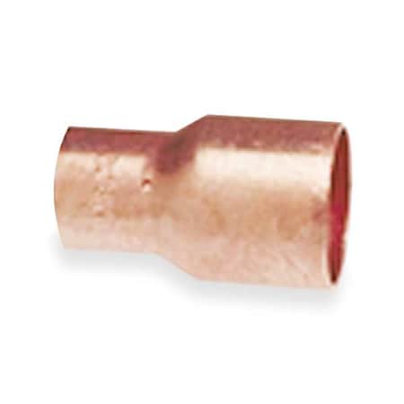 Straight, Copper, Cup 3/4 in, FTG 1/4 in