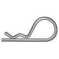 Bridge Cotter Pin, 5/64 in Dia, 1-3/16 in L, Steel, 25 PK
