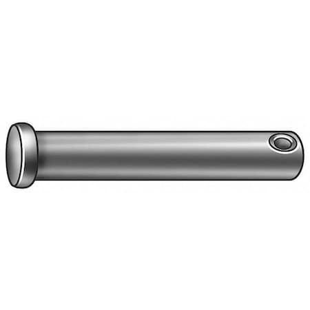 Standard Clevis Pin, 1/2 in Dia, 2-33/64 in Usable Lg, Stainless Steel, 1 PK