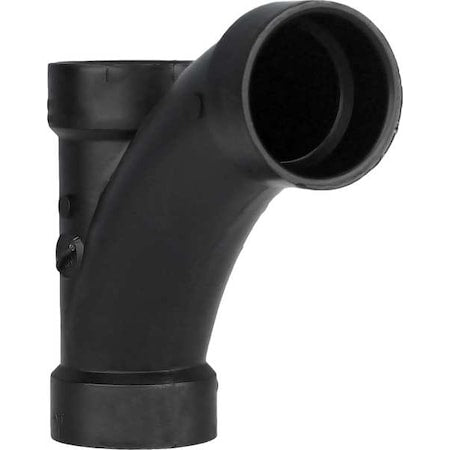 ABS,DoubleWye,11/2in,11/2inHub,11/2in