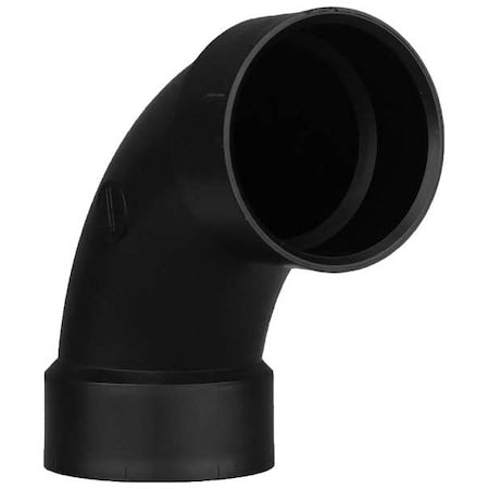 ABS,90ExtendedRadiusElbow,3in,3in