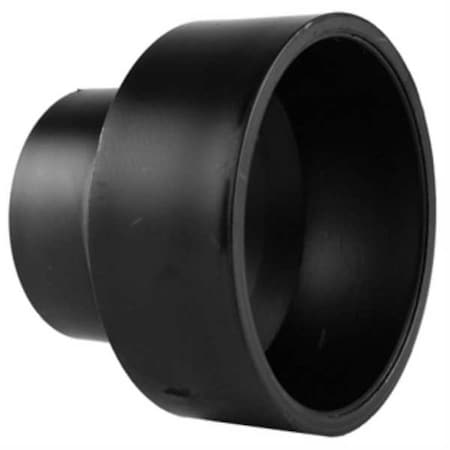 ABS, Coupling Body, 1 1/2 in, 2 in