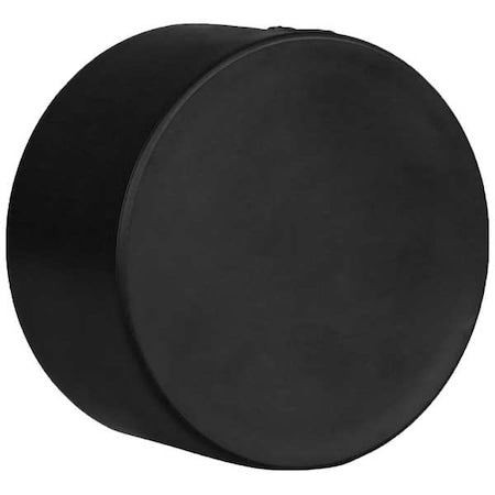 Pipe Cap, ABS, 3 in, Schedule 40, Black
