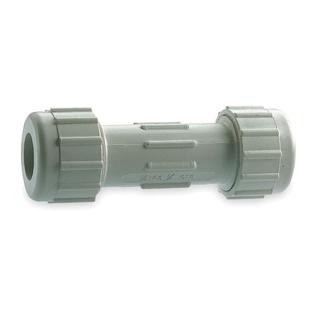PVC Coupling, Compression, 3 in Pipe Size