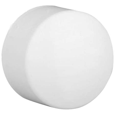 PVC Socket Cap, Hub, 3 in Pipe Size