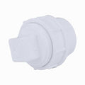 PVC Cleanout Adapter with Plug, FNPT x Spigot, 1-1/2 in Pipe Size