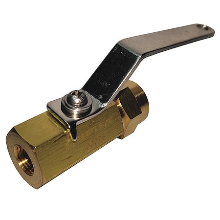 1/8" FNPT Brass Ball Valve Inline