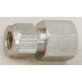 Strt, Steel, Comp. 3/8 in, FNPT 1/4 in