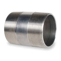 1-1/2" MNPT x 4" TBE Stainless Steel Pipe Nipple Sch 40