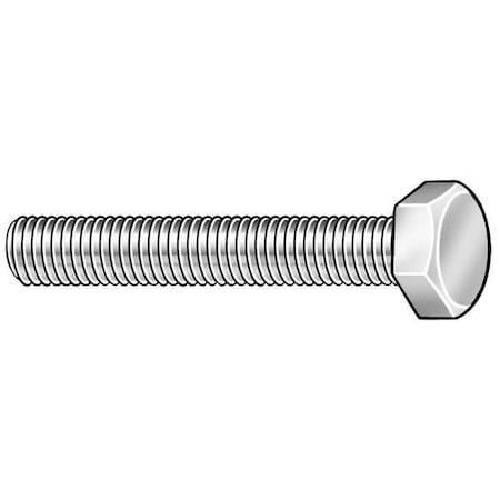 Not Graded, M5-0.80 Hex Head Cap Screw, Plain Brass, 20 mm L, 25 PK
