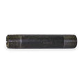 1-1/2" x 7" Black Pipe Nipple Sch 80