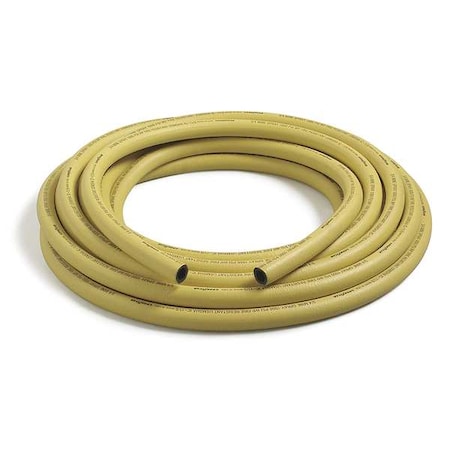 1" x 50 ft NBR Bulk Mine Spray Hose 1000 psi Yellow