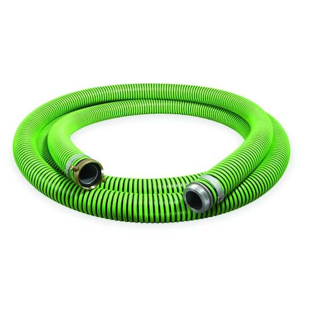 1-1/2" ID x 20 ft Discharge & Suction Hose BK/GN