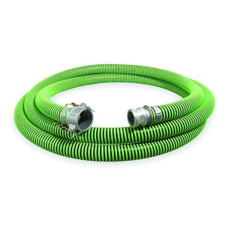 Water Hose,1-1/2" ID x 15 ft.,Green