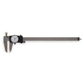 Dial Caliper,12 In,0.200/Rev,White Face