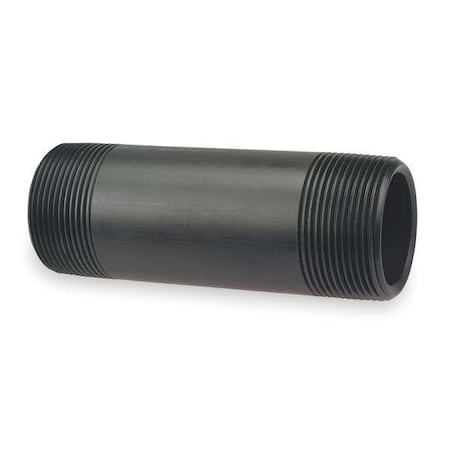 3/4" MNPT x 5" TBE Kynar(R) Pipe Nipple Sch 80