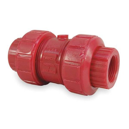 Ball Check Valve,3.94 in Overall L