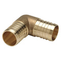 Elbow, Brass, Barbed 2 in, Barbed 2 in