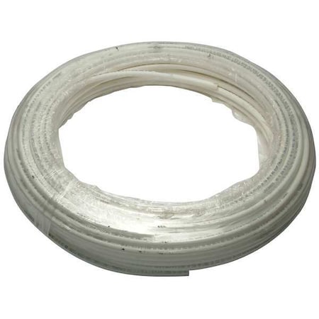 PEX Tubing,White,1/8 in,100 ft,100 psi