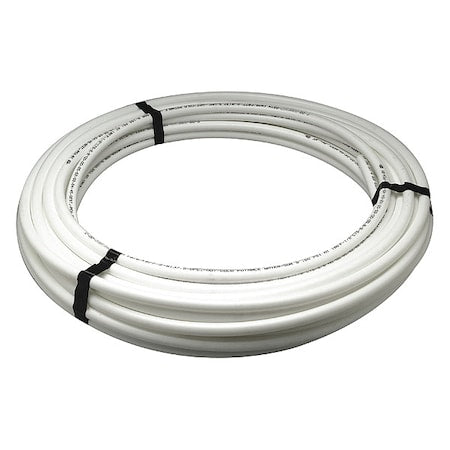 PEX Tubing,White,1/2 in,100 ft,100 psi
