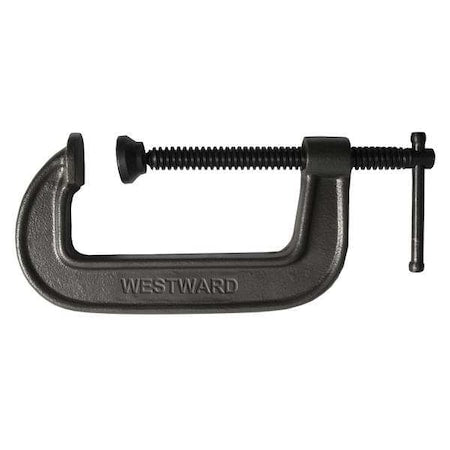 C-Clamp,10",Iron,Regular Duty,2850 lb.