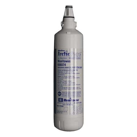 Quick Connect Filter, 0.8 gpm, 1 Micron, 3" O.D., 13 in H