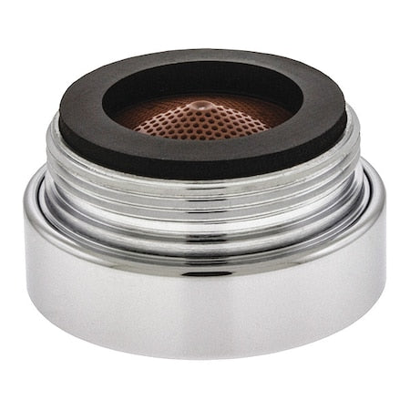 1.8 gpm Outlet, 15/16 in - 27 Thread Size, Chrome, Brass