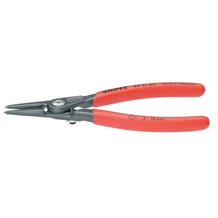 5-1/2" Precision External Circlip Pliers, Plastic Grip