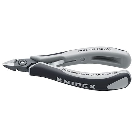 5 in 79 Precision Diagonal Cutting Plier Flush Cut Pointed Nose Uninsulated