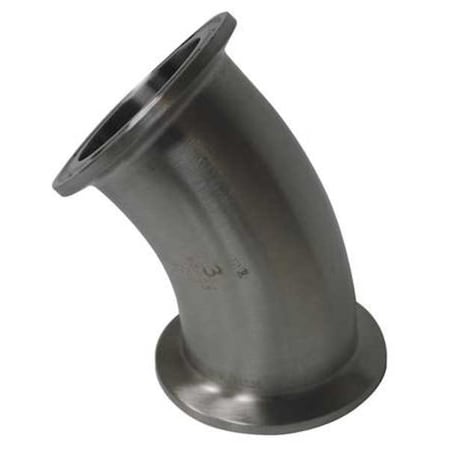 2" Clamp T316L SS 45 Degree Elbow