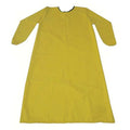 Apron, PVC, Serged, 11 mil, 46 1/2 in, Yellow, S