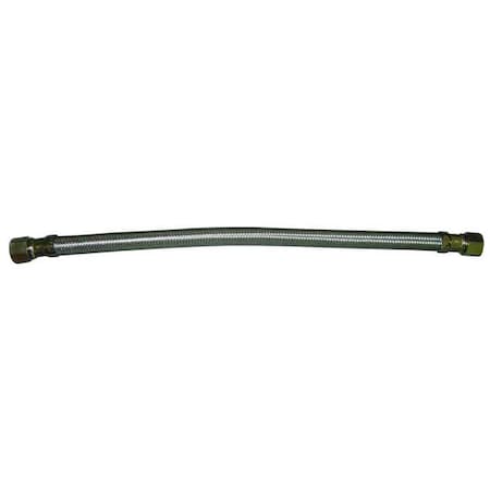 Braided Connector,1/2 Comp x 1/2 FIP