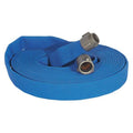 Fire Hose, Double Jacket, 100 ft Length, 1 1/2 in Hose Inside Dia., EPDM Hose Tube, MNH Fitting A