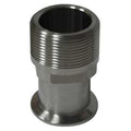 4" Clamp x MNPT T304 SS Male Adapter