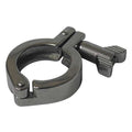 Clamp,StainlessSteel,Threaded,21/2in